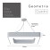 LED LED GEOMETRIA Quadro 60W 4000K 5500LM IP40 60x60x8 White