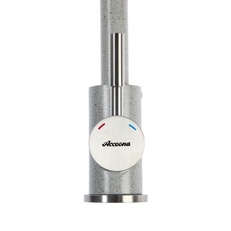 Accoona A4590F-99 kitchen mixer, single-leaf, gray color-2