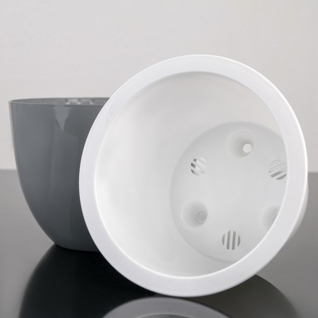 Pot with the insert "Orion", 2.3 l, the color is gray-2