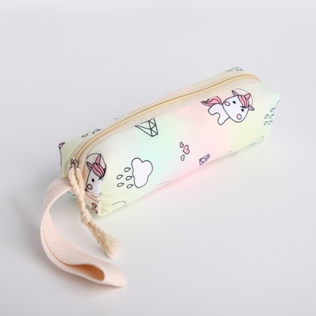 A backpack with a zipper, bag, cosmetic bag, pink color-11