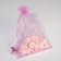 Bagon Gift Organza Violet "Stars", with a nameplate, 20 x 30 cm +/- 1.5 cm