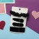Hair set "Toliman" (1 elastic band-6 cm, 3 invisibility-7 and 5 cm) black