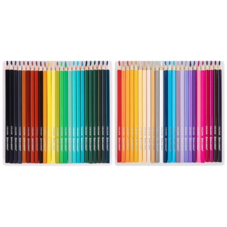 Pencils CV Super -smugg Bright Trogr Brauberg Max, 50 colors, Soft barn 3.3 mm, 181860-3