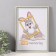 Photo frame Plastic "Nensi" 21x30 cm, green