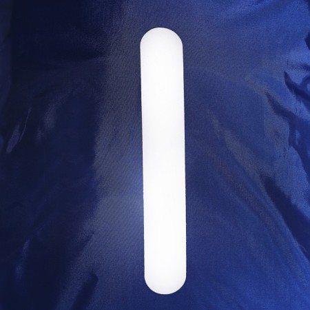 Case for a water -repellent backpack, volume 80 liters, blue color-5