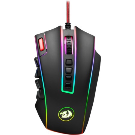 Mouse Redragon Legend Chroma X, Western, optical, Besmo, RGB, 1600 DPI, 500 mAh, USB, Black