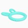 Silicone teether for teeth "Bunny", color mix, crush me