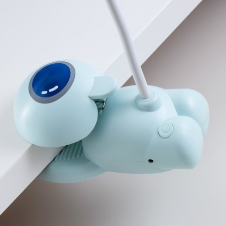 Robot table lamp LED 5W USB AKB Lazurny 11.8x7.8x31 cm Risalux-6
