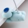 Robot table lamp LED 5W USB AKB Lazurny 11.8x7.8x31 cm Risalux