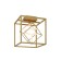 Ceiling lamp Maytoni Mod345CL-L9BS3K MEMBRANE, 260x260x300 mm, LED, 9W, 540LM, 3000K, Brass color