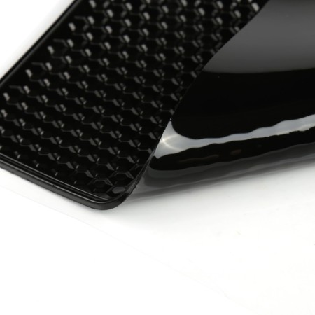 Anti -slip mat, small honeycombs, 18 × 12 cm, black-3