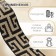 Burnal sling 38mm*3 ± 0.1 m Greek black/beige a