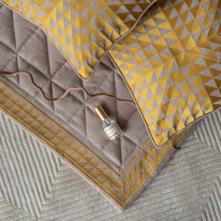 Cover with pillowcases "Dallas", size 230x250 cm, color gray color-2
