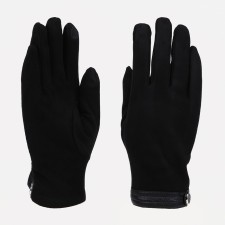 Gloves are male, dimensionless, without insulation, black color