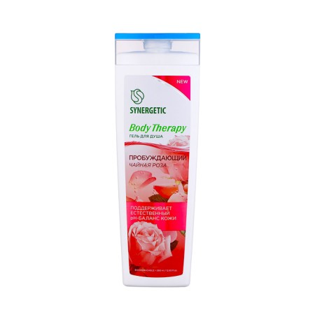 Synergetic shower "Body therapy" Tea rose, 380 ml