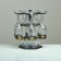 Mini-bar 18 objects champagne carousel engraving, dark 200/55/50 ml