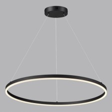 Lumber Lumion lamp. Echo, 67W, LED, 800x800 mm, black color