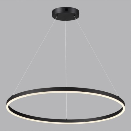 Lumber Lumion lamp. Echo, 67W, LED, 800x800 mm, black color