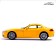 Metal machine BMW Z4, 1:43, yellow color