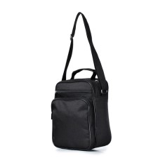 Male bag, synthetic fabric, 180x255x120 cm, black