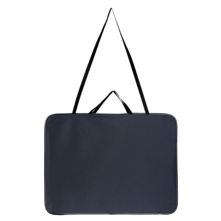 Folder for drawings and drawings A2, 660 x 470 x 50 mm, handles, textile, PDM-5, calligrata gray-1