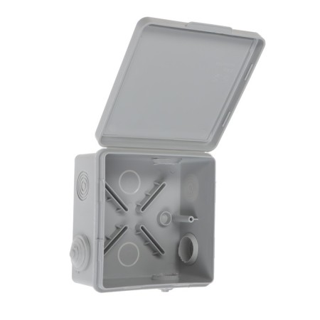 Ringy box Ural Pak, 100x100x50, IP54, 8VX, gray, KO-53017100-060-1
