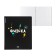 Subject notebook, 48 sheets, cage, physics, erichkrause "Inscription", cardboard cover of Twin-lax, block offset 100%, information block