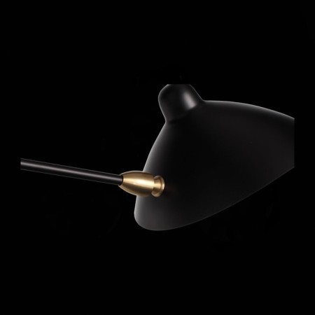 Sconces st. SL305.401.01. SPRUZZO. 1x60 watts, e27, 18x40 cm, black color-15