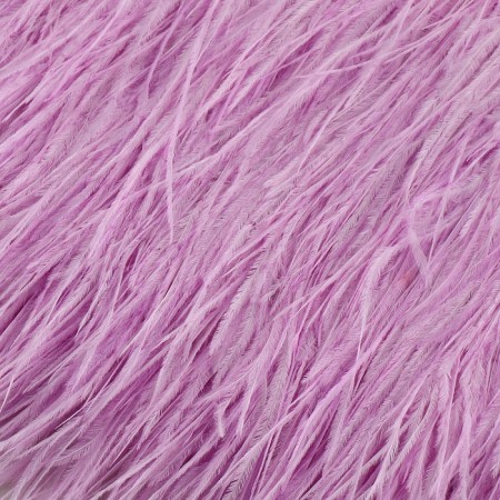 Braid with ostrich feathers, 8-10 cm, 5 ± 0.5 m, lilac color-1