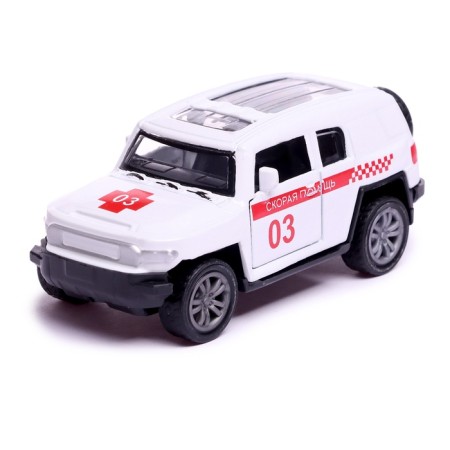A set of metal "special services", 4 pieces, 1:48, inertia, doors open-7