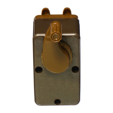 Mechanical sharpener with container classic gold-3