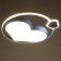 Люстра 1716/3BL LED 80Вт 3000-6000К диммер синий 54х50х6 см BayerLux