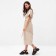 Women's dress on buttons Mist Summer Time, Beige, R.42