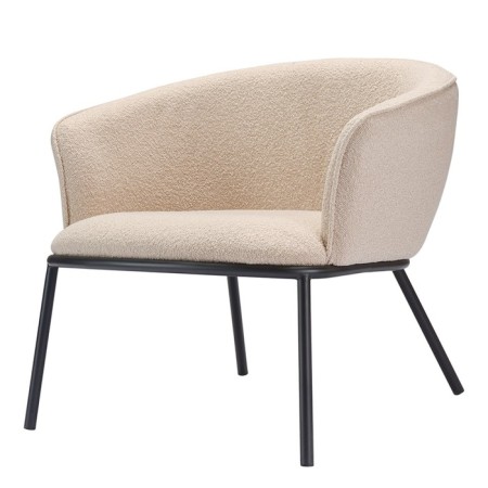 Paal lounge-peel, 740 × 700 × 650 mm, book, beige color-2