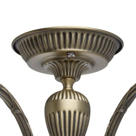 Amanda chandelier, 5x60W E27, bronze-3