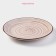Ceramic dinner “temptation”, d = 22 cm, beige color