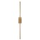 Decorative backlight by Arte Lamp Lines A2029AP-1GO, LED, 10 W, 7x10x84 cm, 600 lm, golden