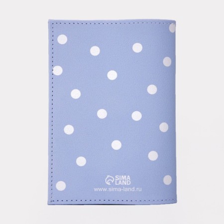 Cover for passport, blue color-1