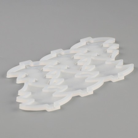Mold "Christmas trees", silicone, universal 18 × 10 × 0.3 cm-1