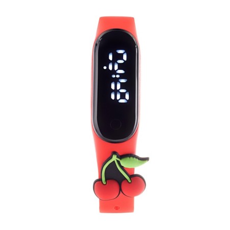 Watch of Banding Electronic Children's Cherry, Silicon strap-1