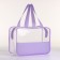 Lightning cosmetic bag, lilac color