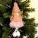 Doll "Mila in a hat", on a suspension, color mix