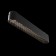 TREECH TECHNICAL TR084-1-12W4K-B, 12W, 22.2x2.6x2.9 cm, LED, 190LM, 4000K, Black color Black