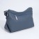 Bag Cross-Bodi with a zipper, blue color