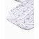 Body baby with a long sleeve "Bunny", white/pink color, height 74