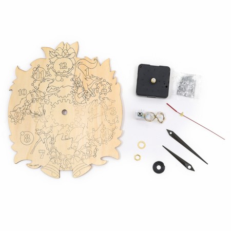 DIY watch for the New Year. Set for painting "New Year's Forest"-3