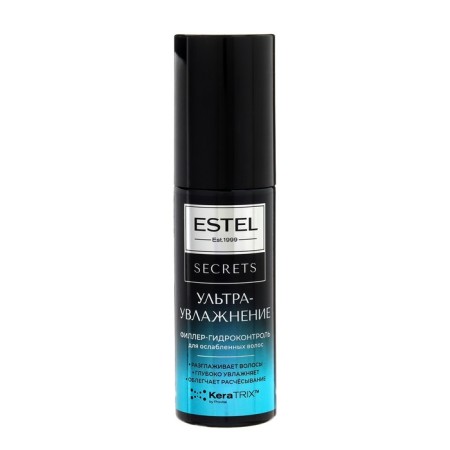 Estel Secrets filler-hydrocontrol for weakened hair, 100 ml