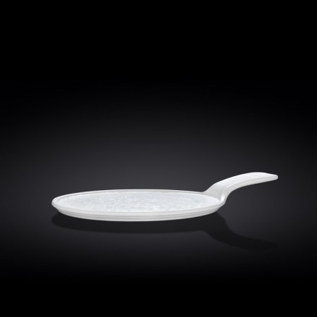 Serving dish Wilmax England Whitestone, with a pen, size 30.5x21.5 cm-1