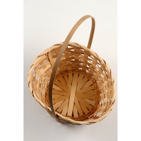 Set of wicker baskets, 16x10/32, 18x10/34, 21x10/36cm, bamboo-8