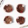 A set for decorating Easter eggs "Chickens" on Easter, 14.5 x 15 x 2 cm.